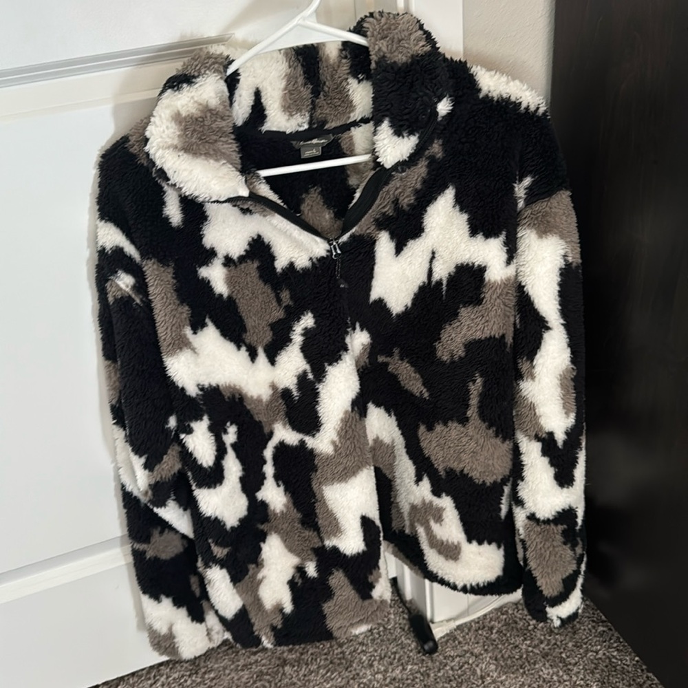 Eddie Bauer Women’s Fleece Camo Size Large